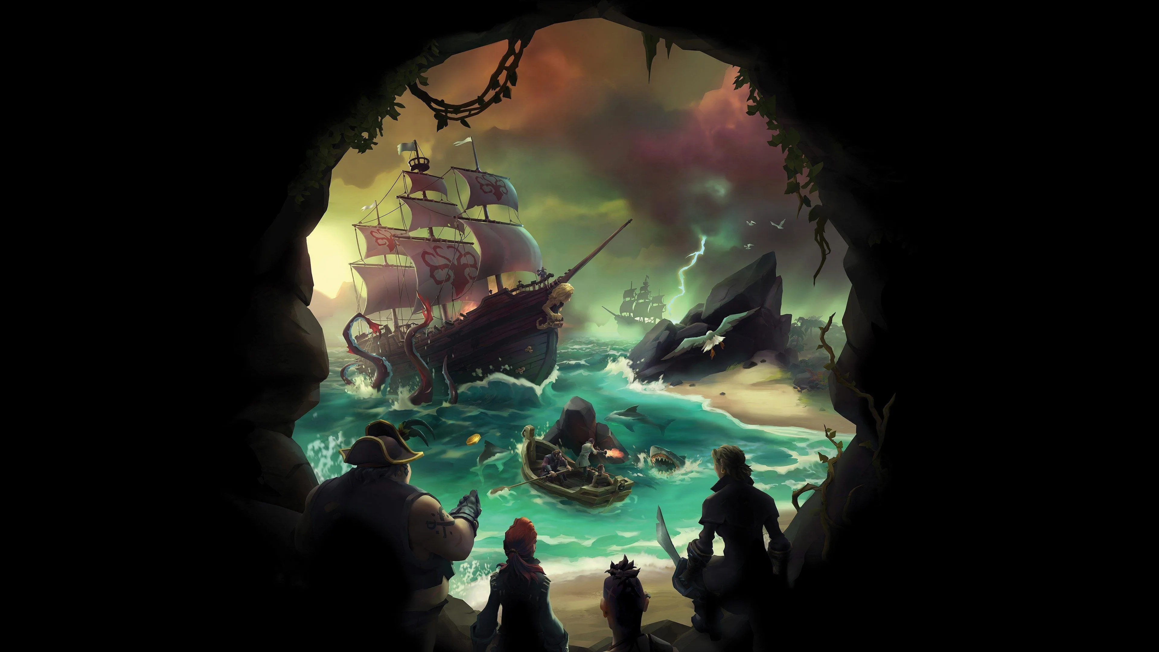 Sea of Thieves Cheats homepage hero — ESP and aimbot for Sea of Thieves